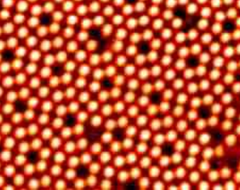 Silicon STM image