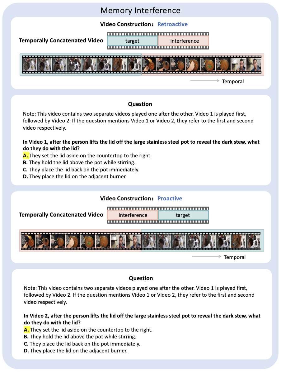Memory Interference dataset example