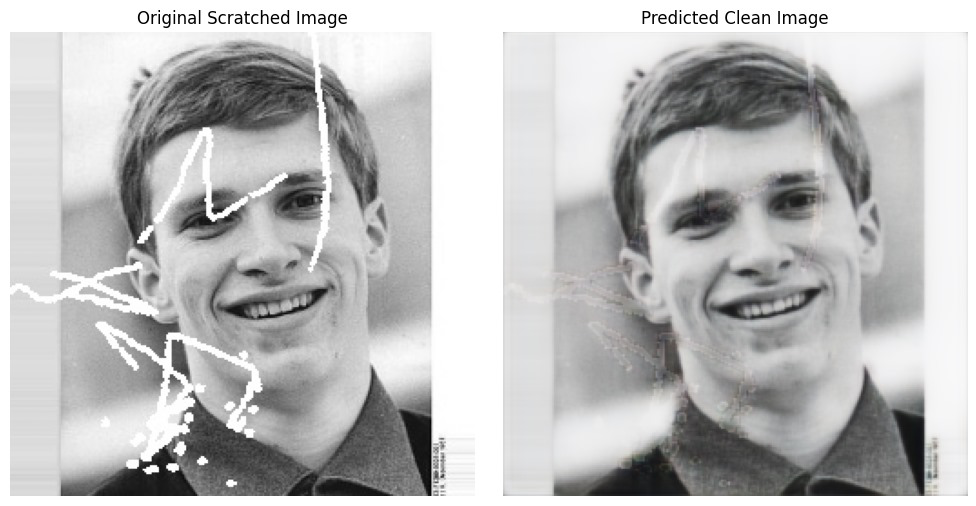 ReviveAI Scratch Removal Result 1